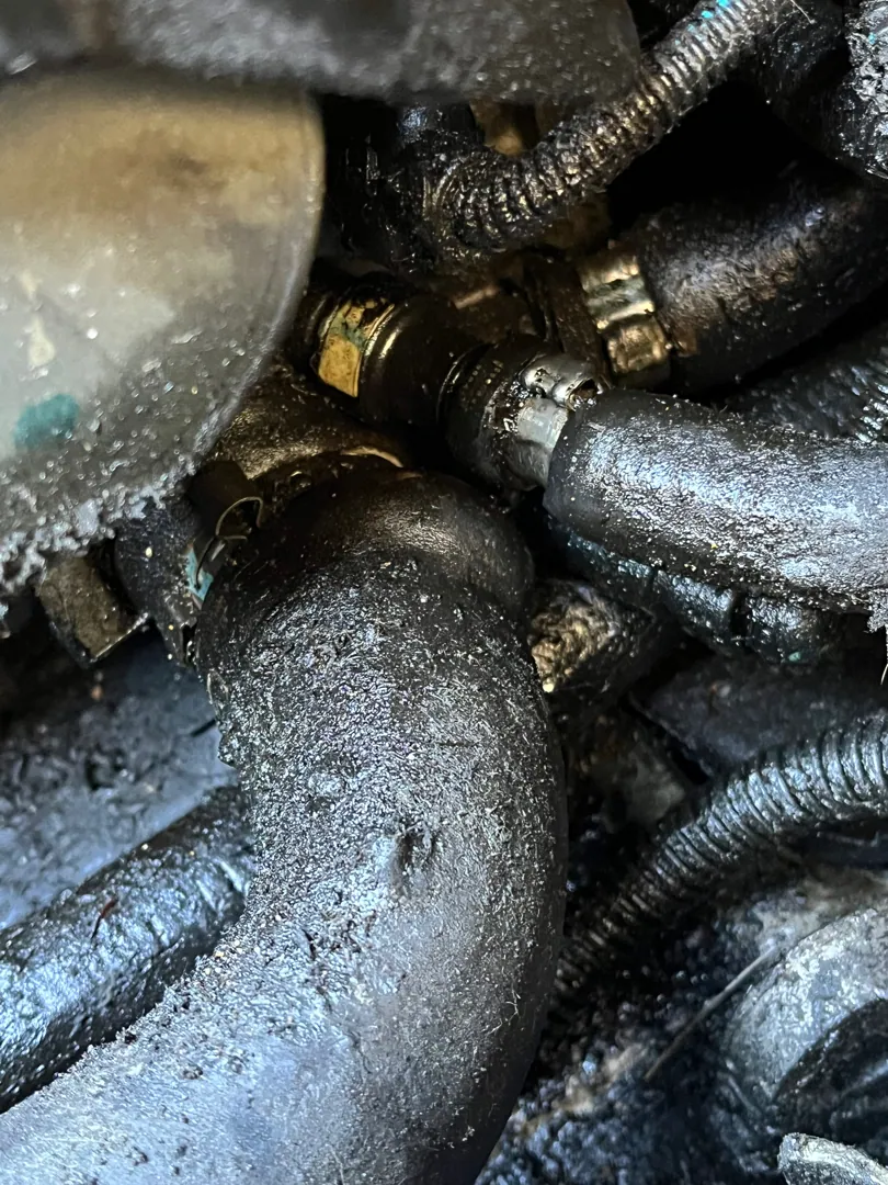 Crossover pipe and hose clamps, mid thermostat replacement — Riverside, CA