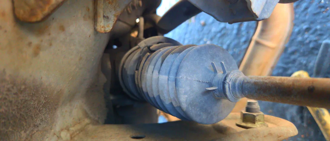 CV boot at the knuckle on a Moreno Valley diagnostic in Moreno Valley, CA