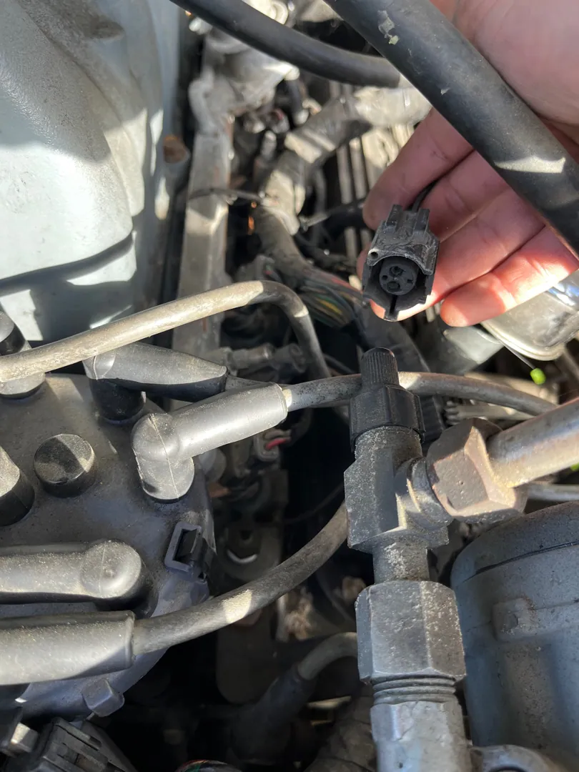 Checking a sensor connector on a Moreno Valley diagnostic call — Moreno Valley, CA